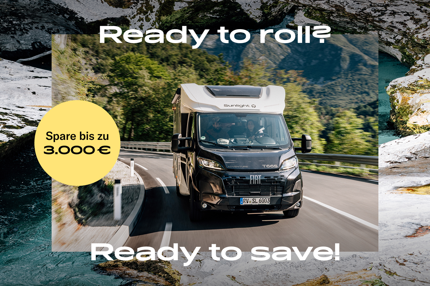 Beim Kauf eines Sunlight jetzt bis zu 3.000,- € sparen!